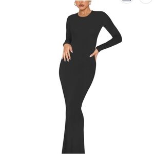 Elegant Black Maxi Dress